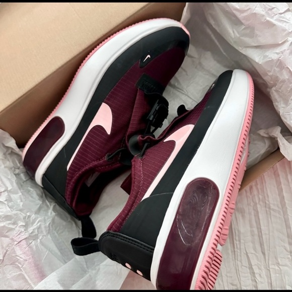 NEW WITH BOX NIKE AIR‎ MAX DIA WINTER MAROON WOMEN Sz 8.5 SLIP-ON SNEAKER SHOES - Picture 6 of 11